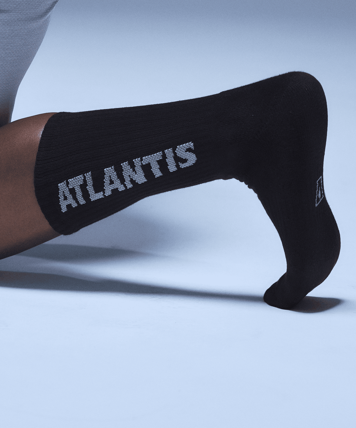아틀란티스기어(ATLANTISGEAR) 메인로고 트레이닝 헤비 삭스 3 Pack (Black)