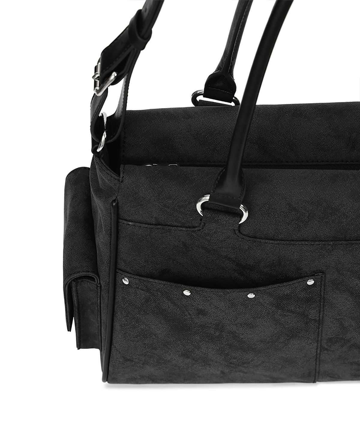 페넥(FENNEC) BASH BOSTON BAG - DARK GREY