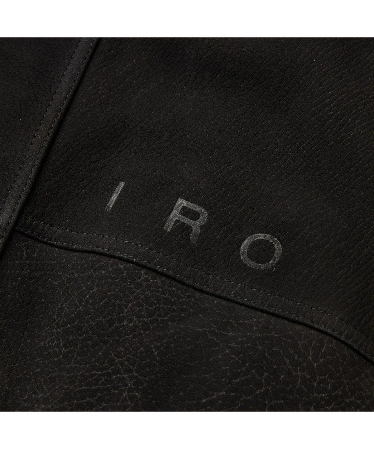 이로(IRO) ELOIR 하이넥 가죽 점퍼 IRJLW26102BKX