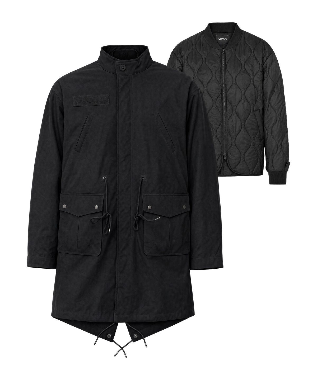 아이돈워너셀(IDWS) Hunt M65 Field Jacket Black