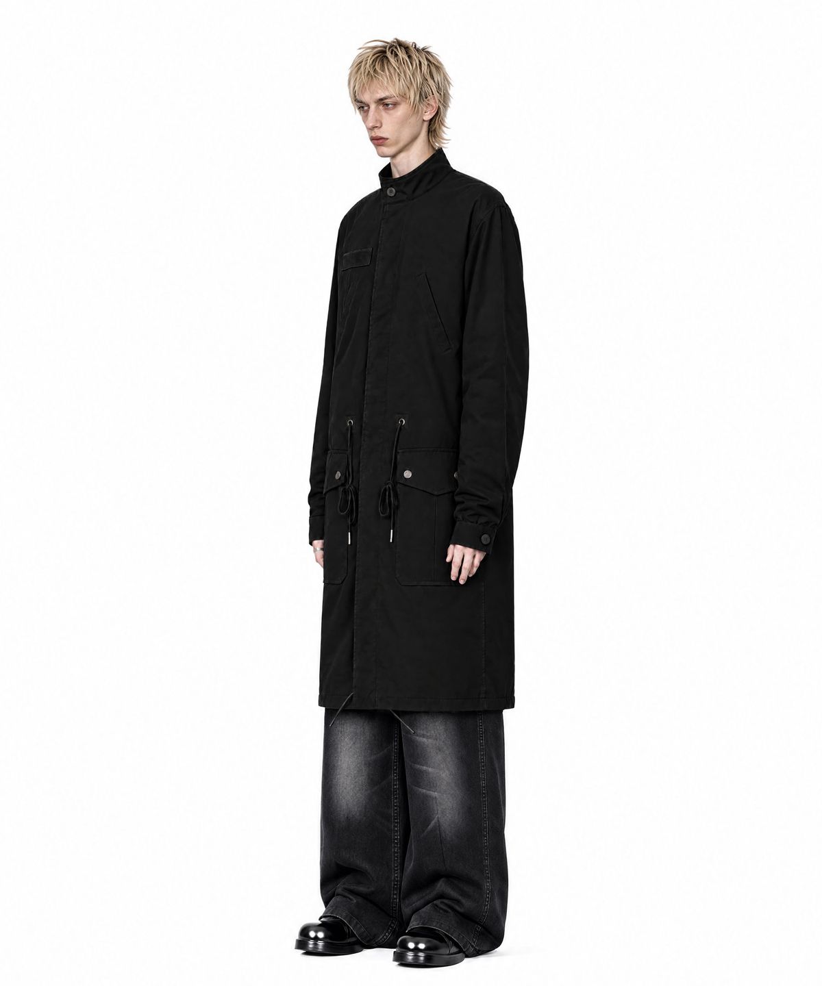 아이돈워너셀(IDWS) Hunt M65 Field Jacket Black