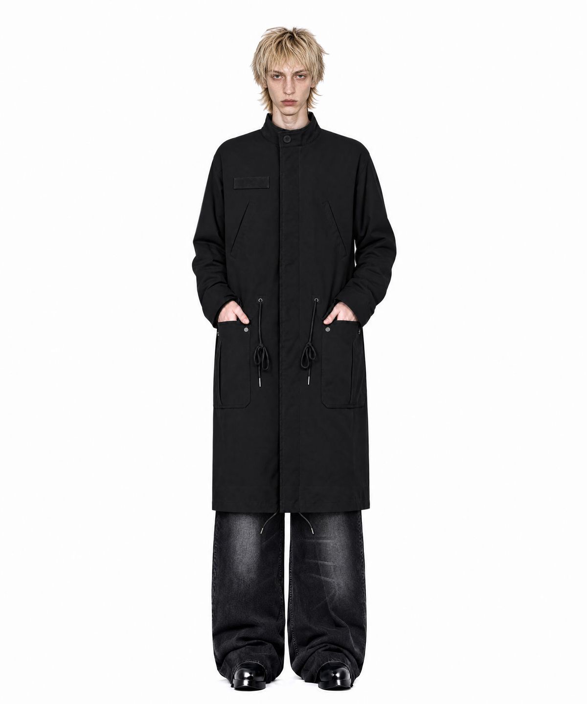 아이돈워너셀(IDWS) Hunt M65 Field Jacket Black