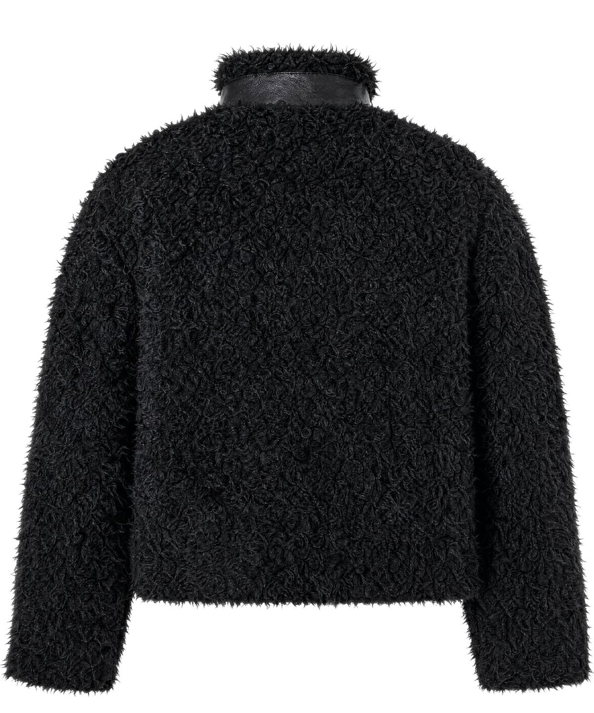 아이돈워너셀(IDWS) Nodal Fur Jacket Black