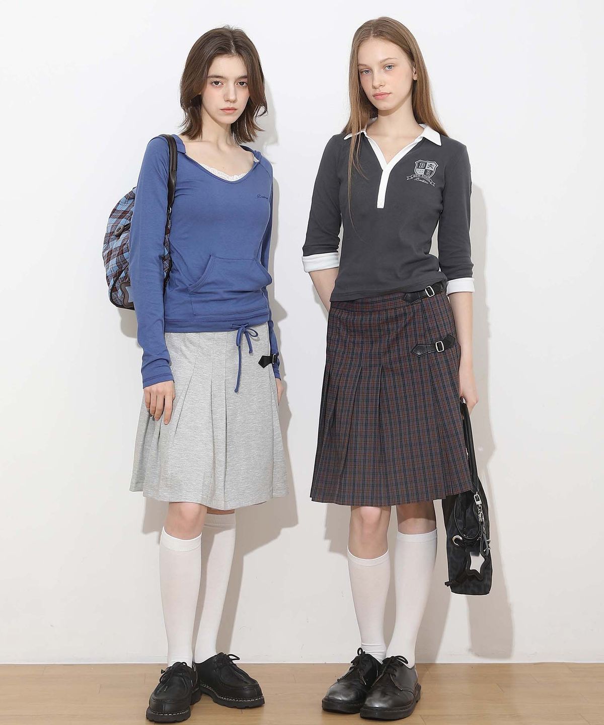 배드블루(BADBLUE) Gummy Raglan Hoodie Blue Berry