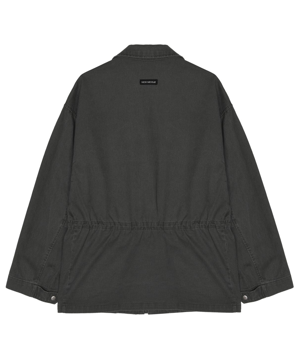 닉앤니콜(NICK&NICOLE) VINTAGE WASH FIELD JACKET_CHARCOAL