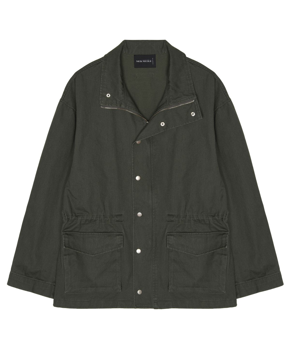 닉앤니콜(NICK&NICOLE) VINTAGE WASH FIELD JACKET_KHAKI
