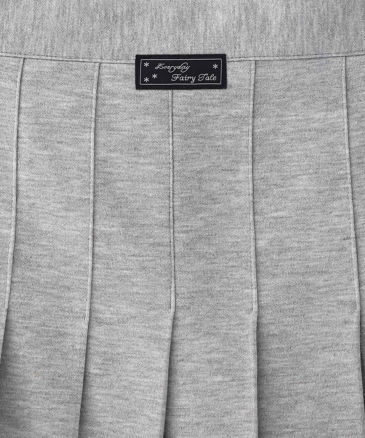 배드블루(BADBLUE) New School Cotton Buckle Lap Skirt