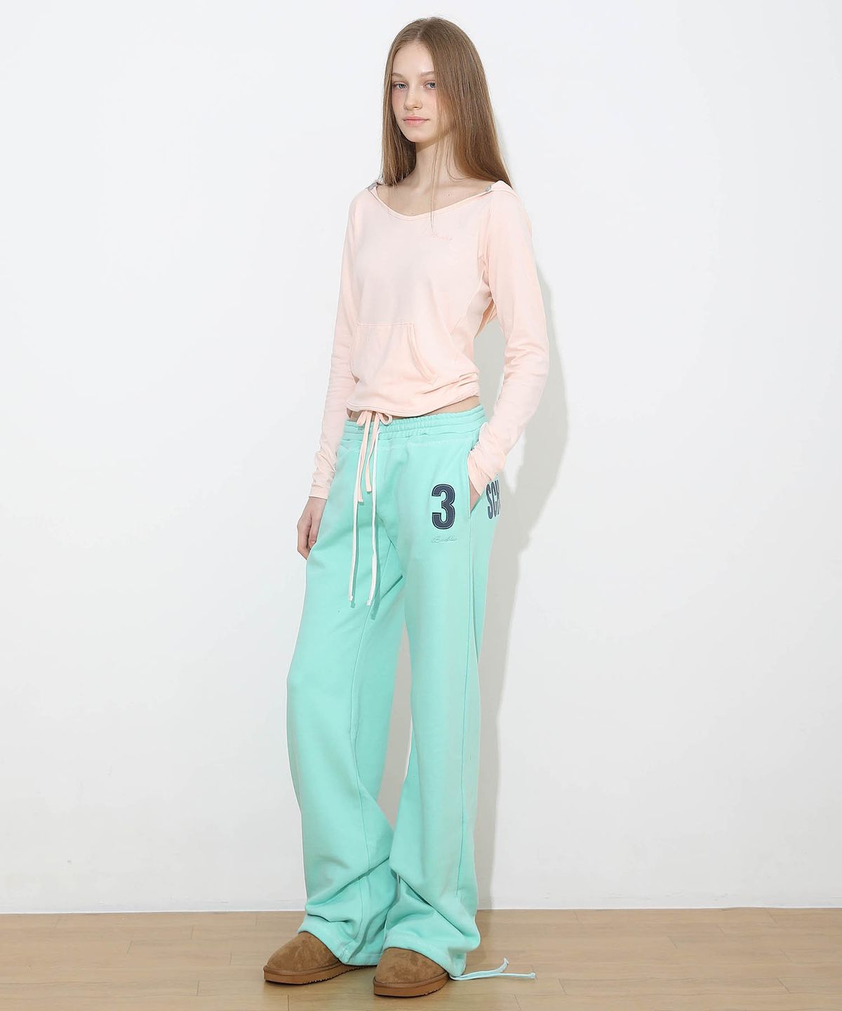 배드블루(BADBLUE) Grade Level Color Pants Baby Green