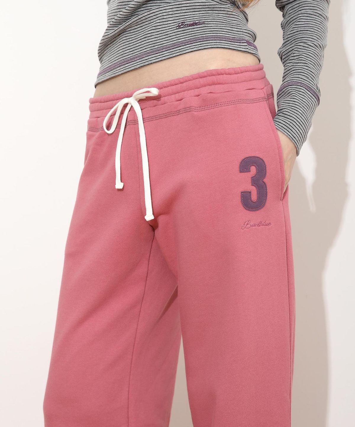 배드블루(BADBLUE) Grade Level Color Pants Pink