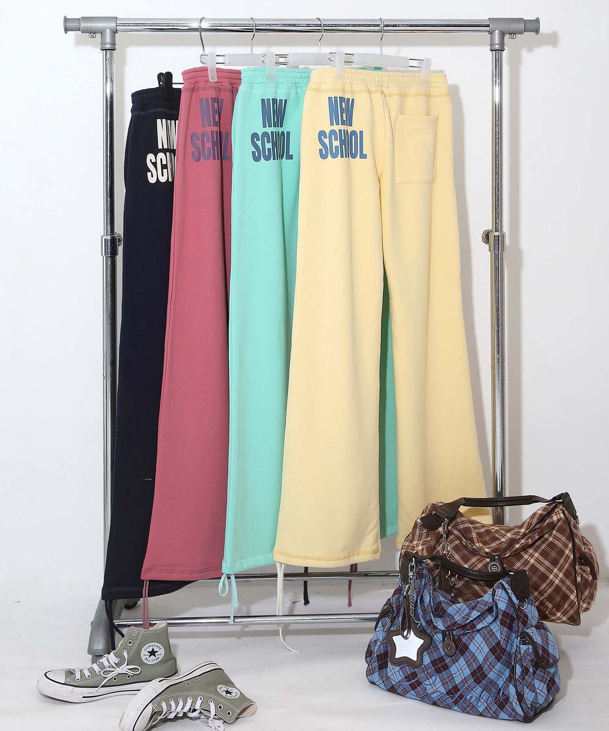 배드블루(BADBLUE) Grade Level Color Pants Pink