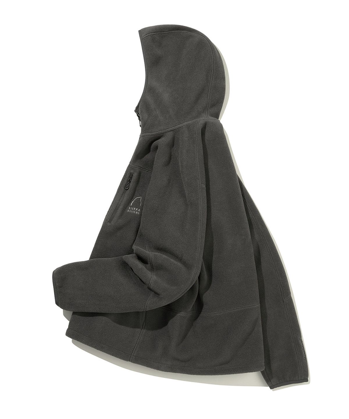 시에라디자인(SIERRA DESIGNS) 사프 폴라텍 300 후드 집업 자켓 CHARCOAL