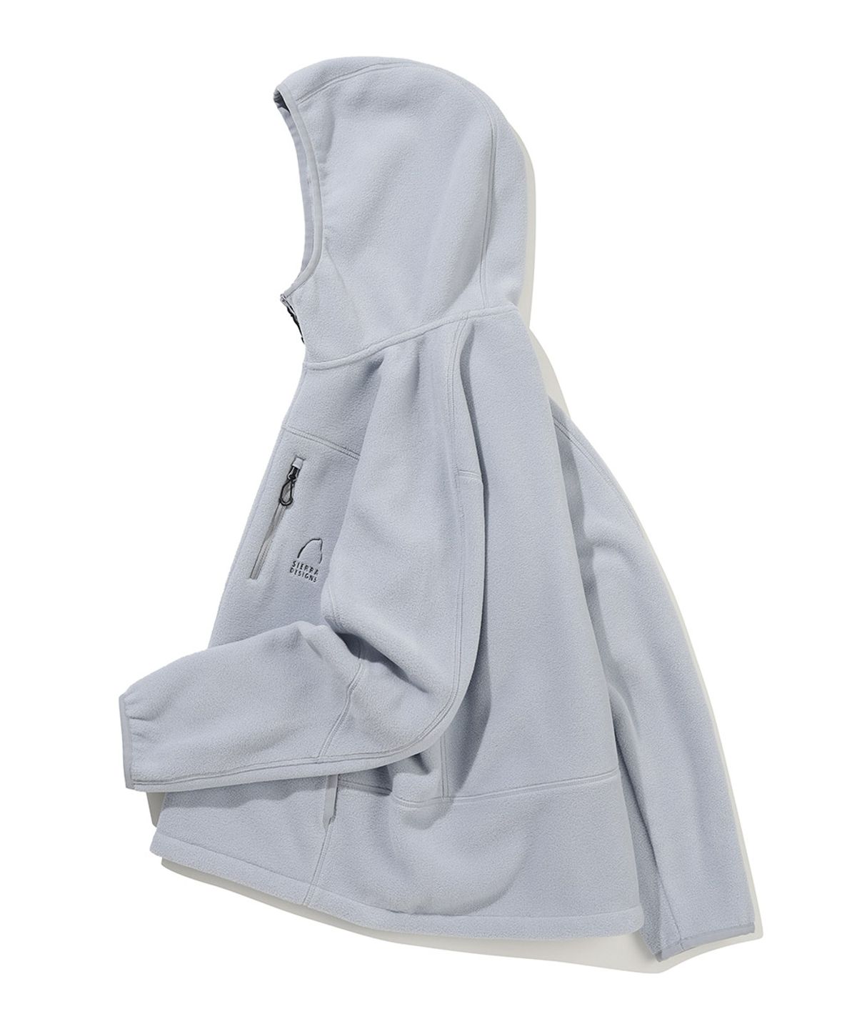 시에라디자인(SIERRA DESIGNS) W) 사프 폴라텍 300 후드 집업 자켓 ASH BLUE