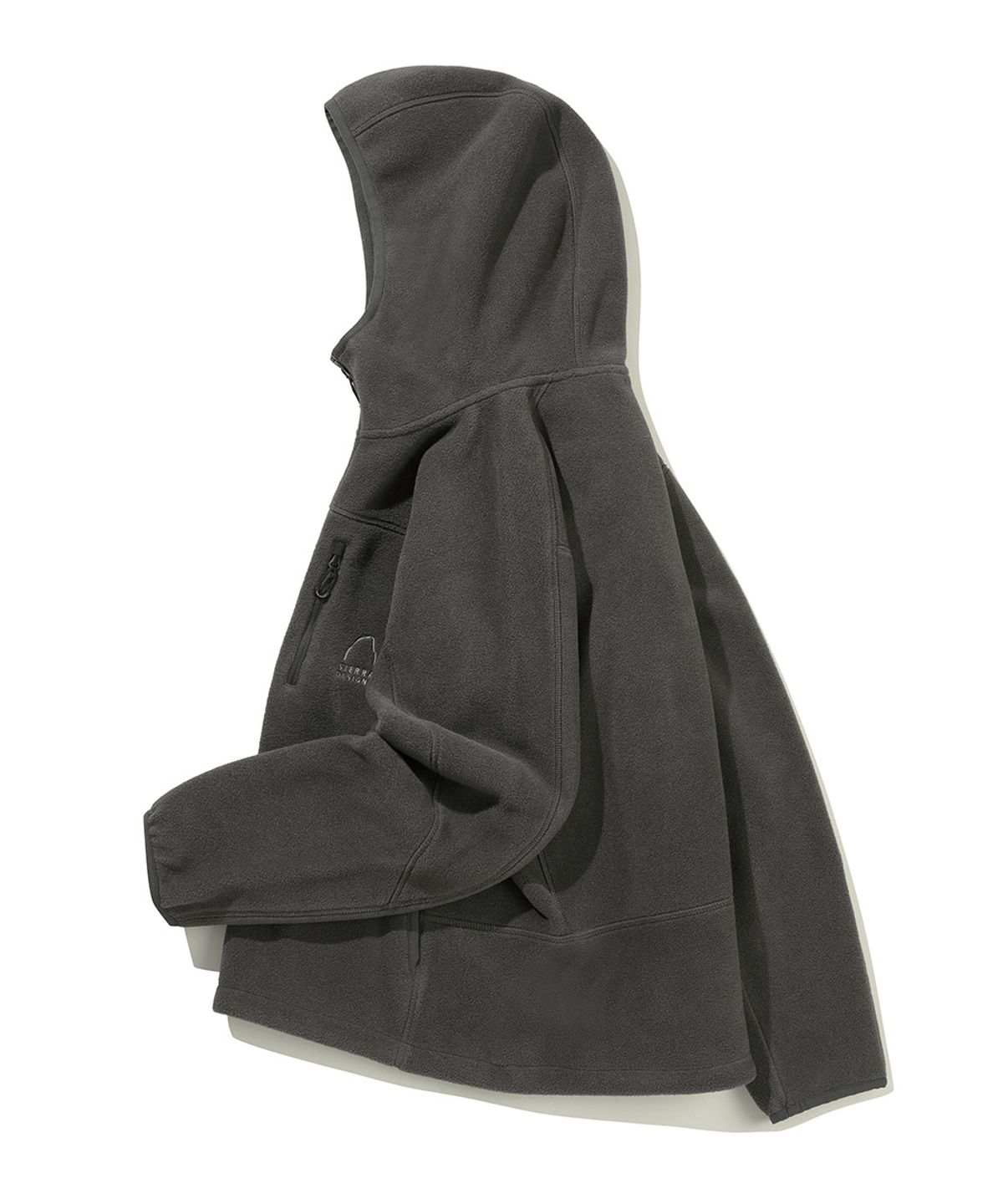 시에라디자인(SIERRA DESIGNS) W) 사프 폴라텍 300 후드 집업 자켓 CHARCOAL