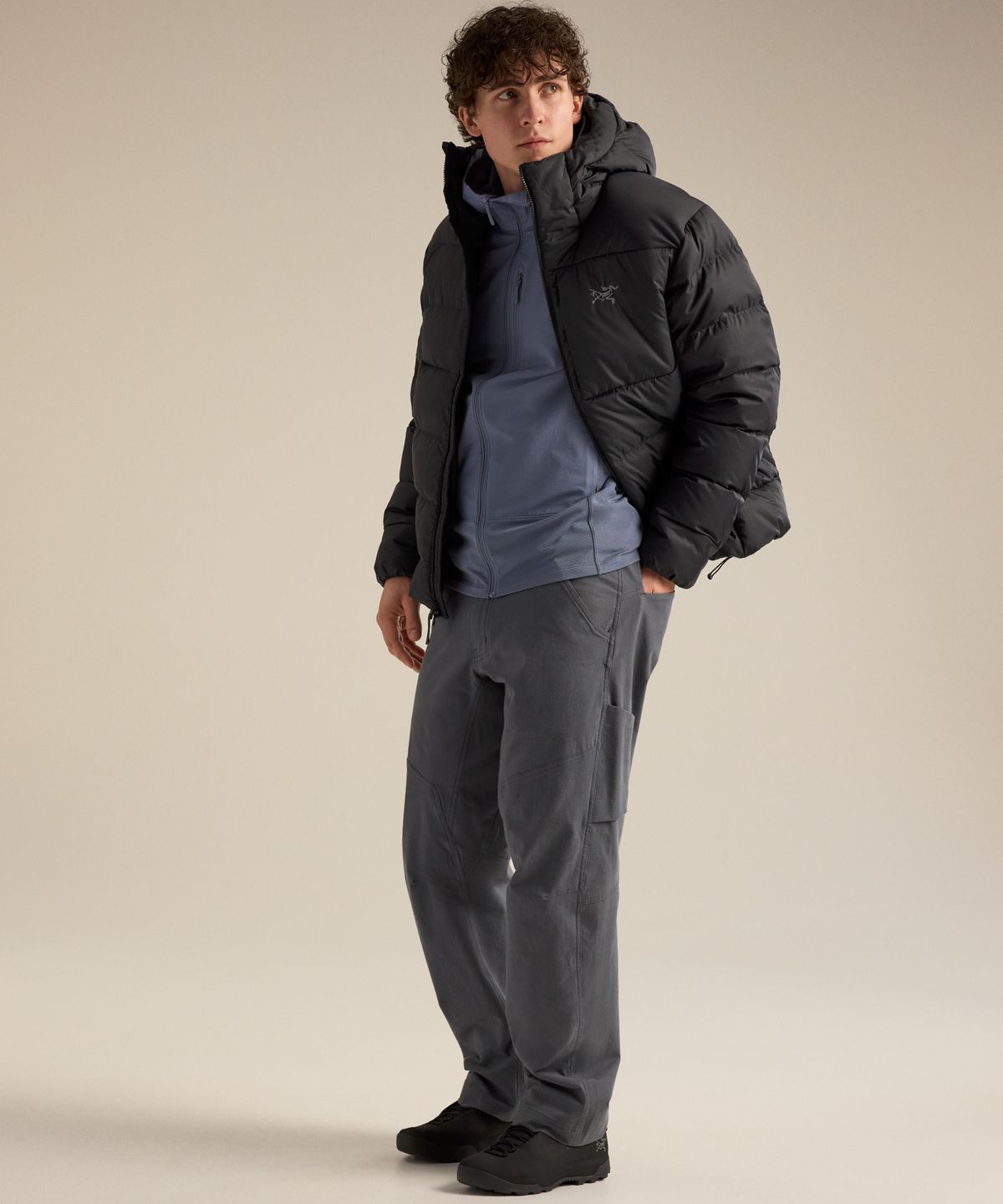 아크테릭스(ARCTERYX) 토륨 후디 남성 - BLACK / AJQFM10657