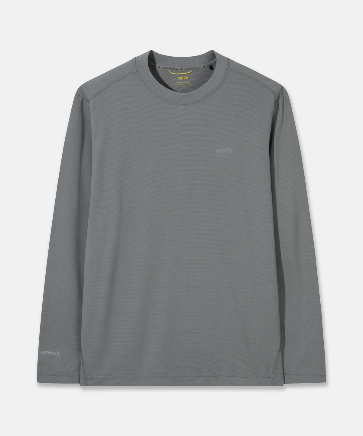 네파(NEPA) 7M55301 남성 패스파인더 드라이울 롱슬리브 라운드티