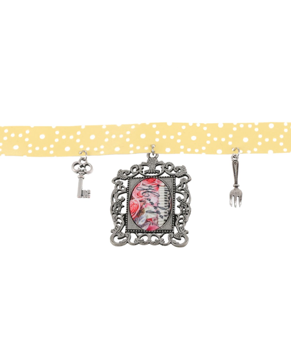 혼쿄(HONKYO) Little Rose Cameo Choker