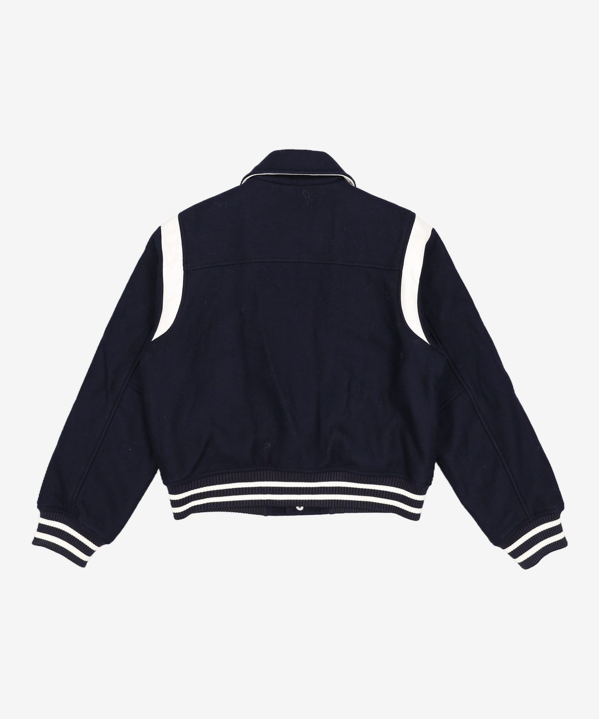 마리떼 프랑소와 저버(MARITHÉ + FRANҪOIS GIRBAUD) WOOL BLENDED VARSITY JACKET S