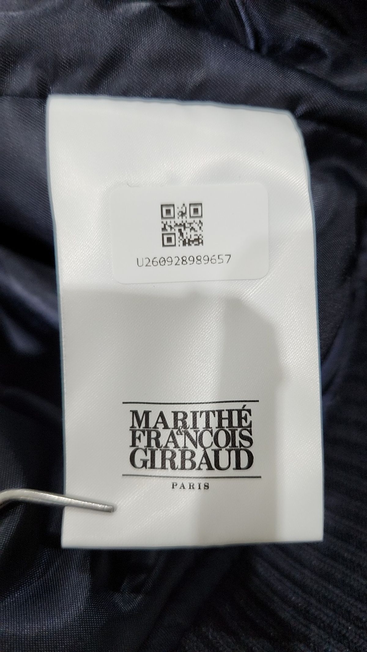 마리떼 프랑소와 저버(MARITHÉ + FRANҪOIS GIRBAUD) WOOL BLENDED VARSITY JACKET S