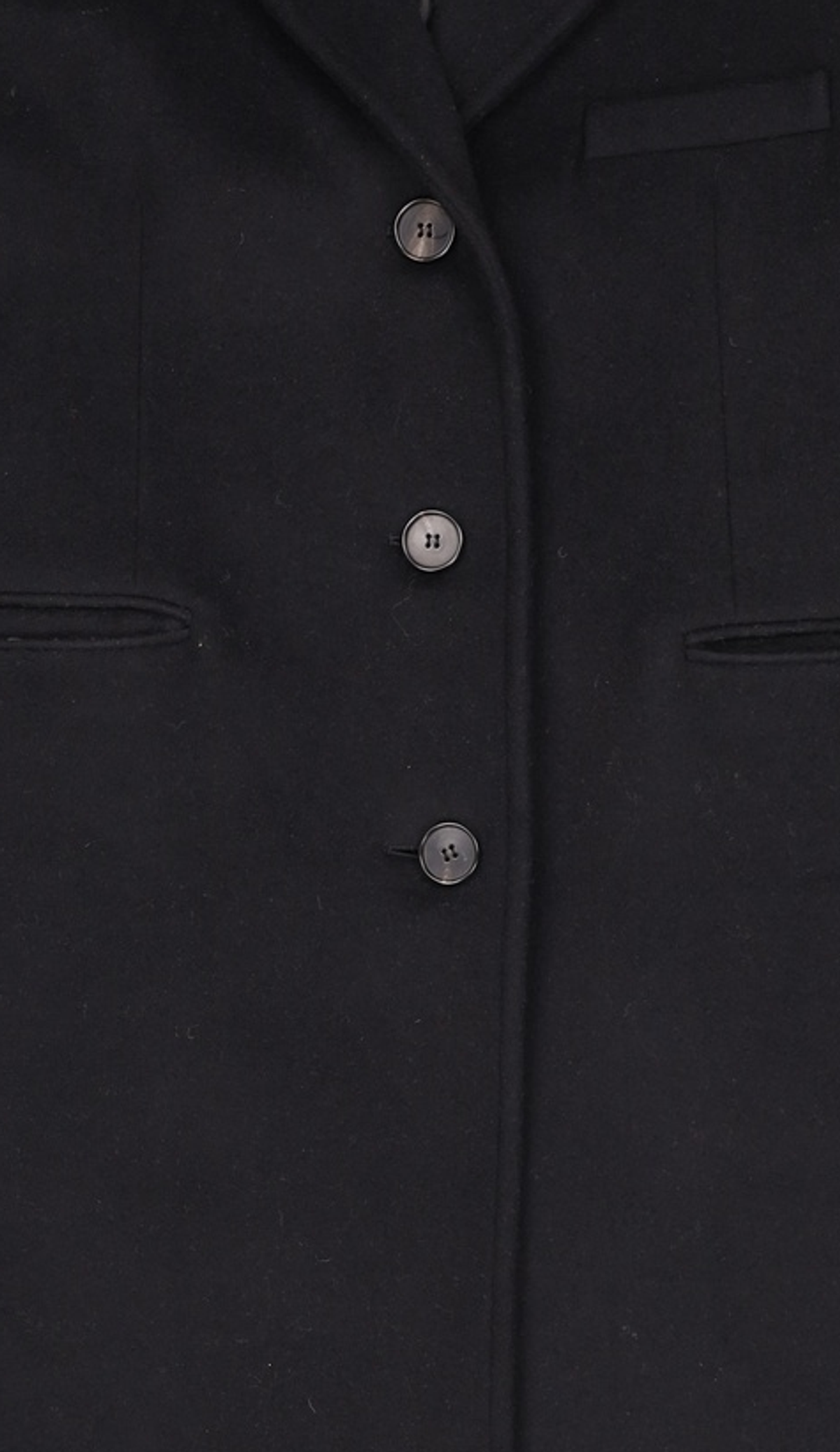 룩캐스트(LOOKAST) 소이 울 싱글 코트 / SOY WOOL SINGLE COAT_BLACK M