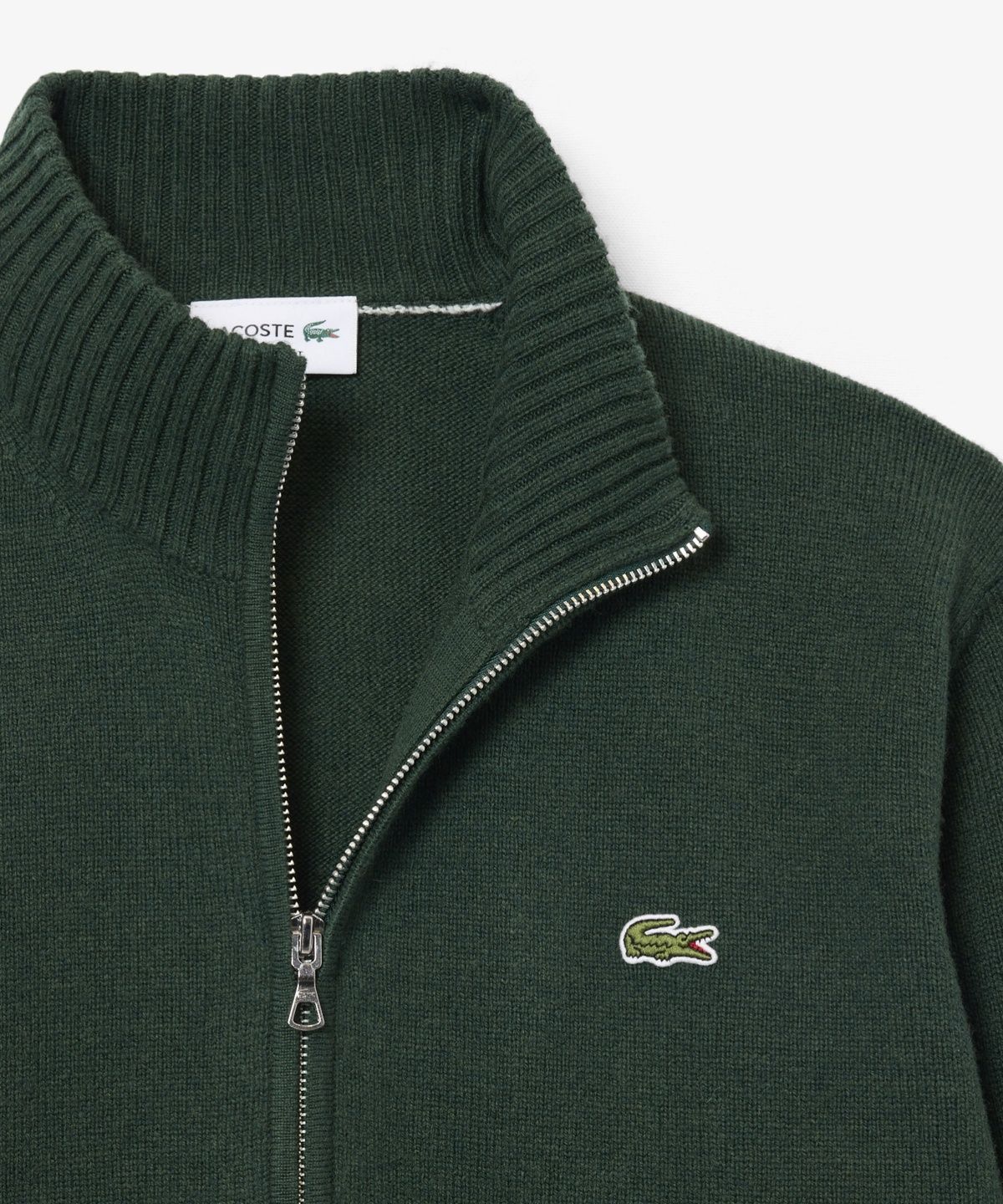 라코스테(LACOSTE) 남성 방모 풀집업 가디건 AH5181-56N YZP