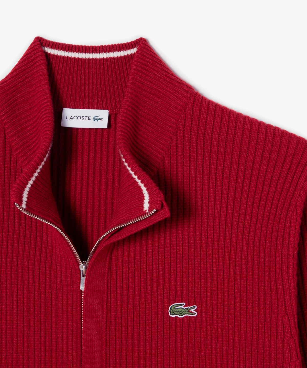 라코스테(LACOSTE) 남성 탑핑 하찌 풀집업 가디건 AH255E-56N 240