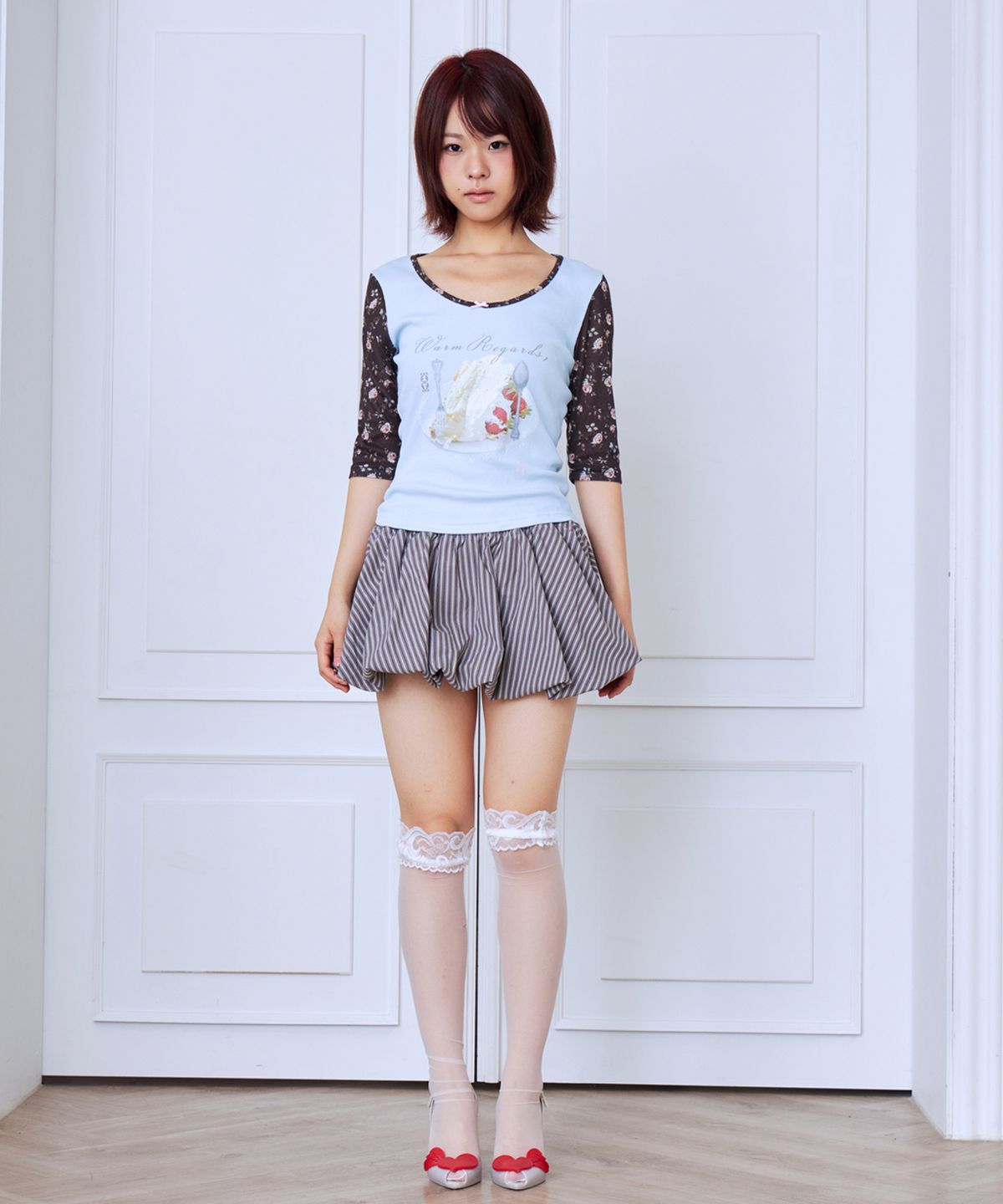 혼쿄(HONKYO) Baby Cake Half Tee