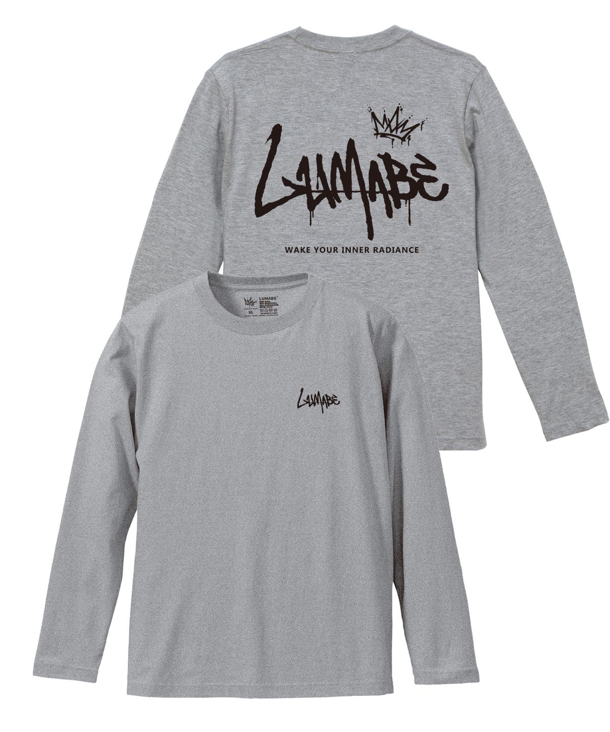 루마베(LUMABE) 백그래피티 오리지널 크라운 롱슬리브 티셔츠