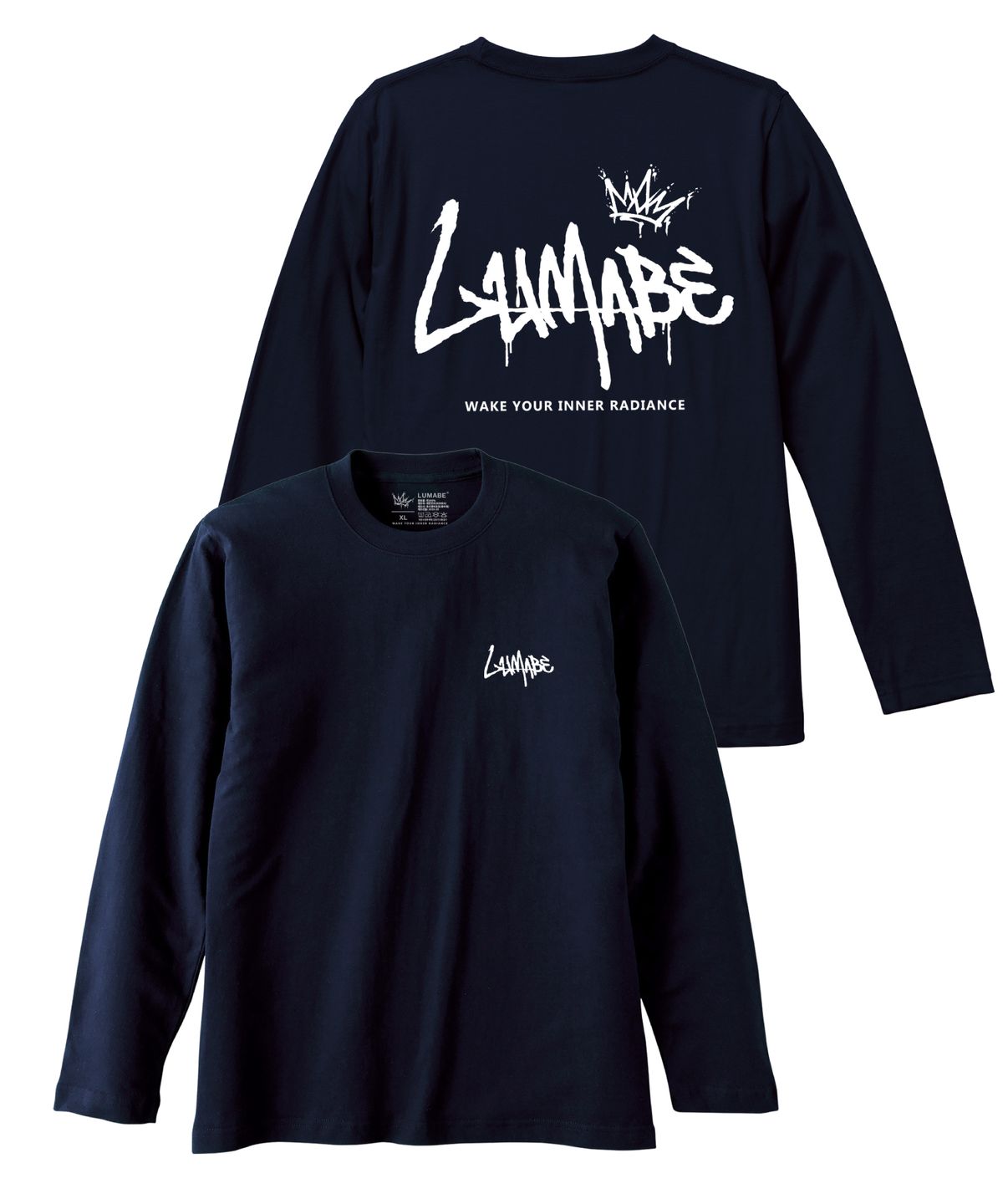 루마베(LUMABE) 백그래피티 오리지널 크라운 롱슬리브 티셔츠