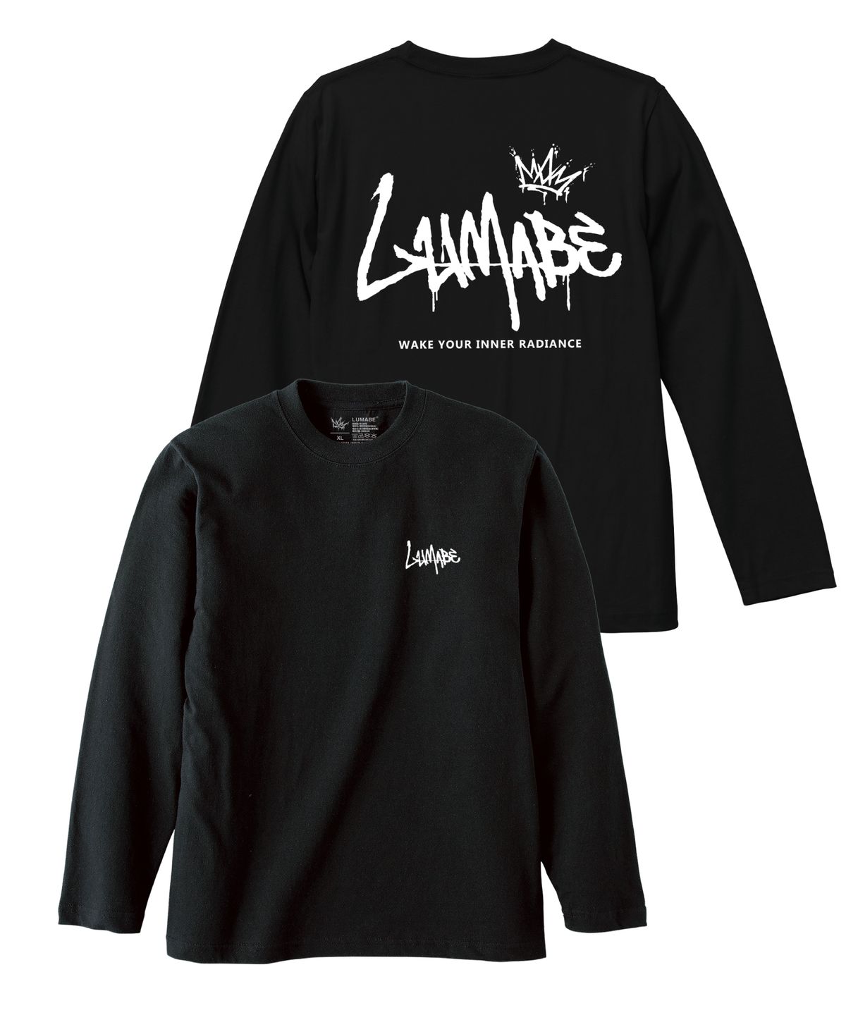 루마베(LUMABE) 백그래피티 오리지널 크라운 롱슬리브 티셔츠