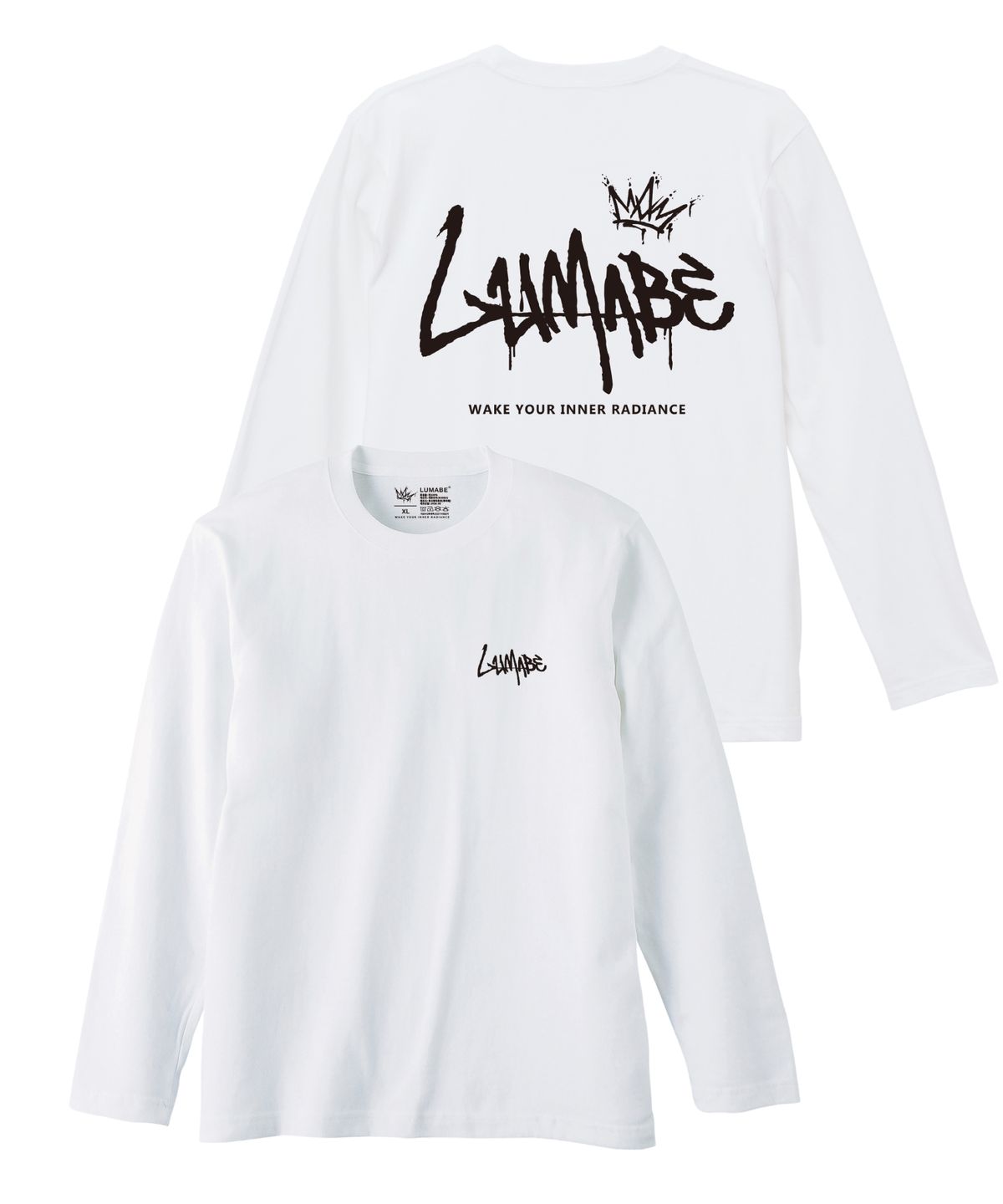 루마베(LUMABE) 백그래피티 오리지널 크라운 롱슬리브 티셔츠