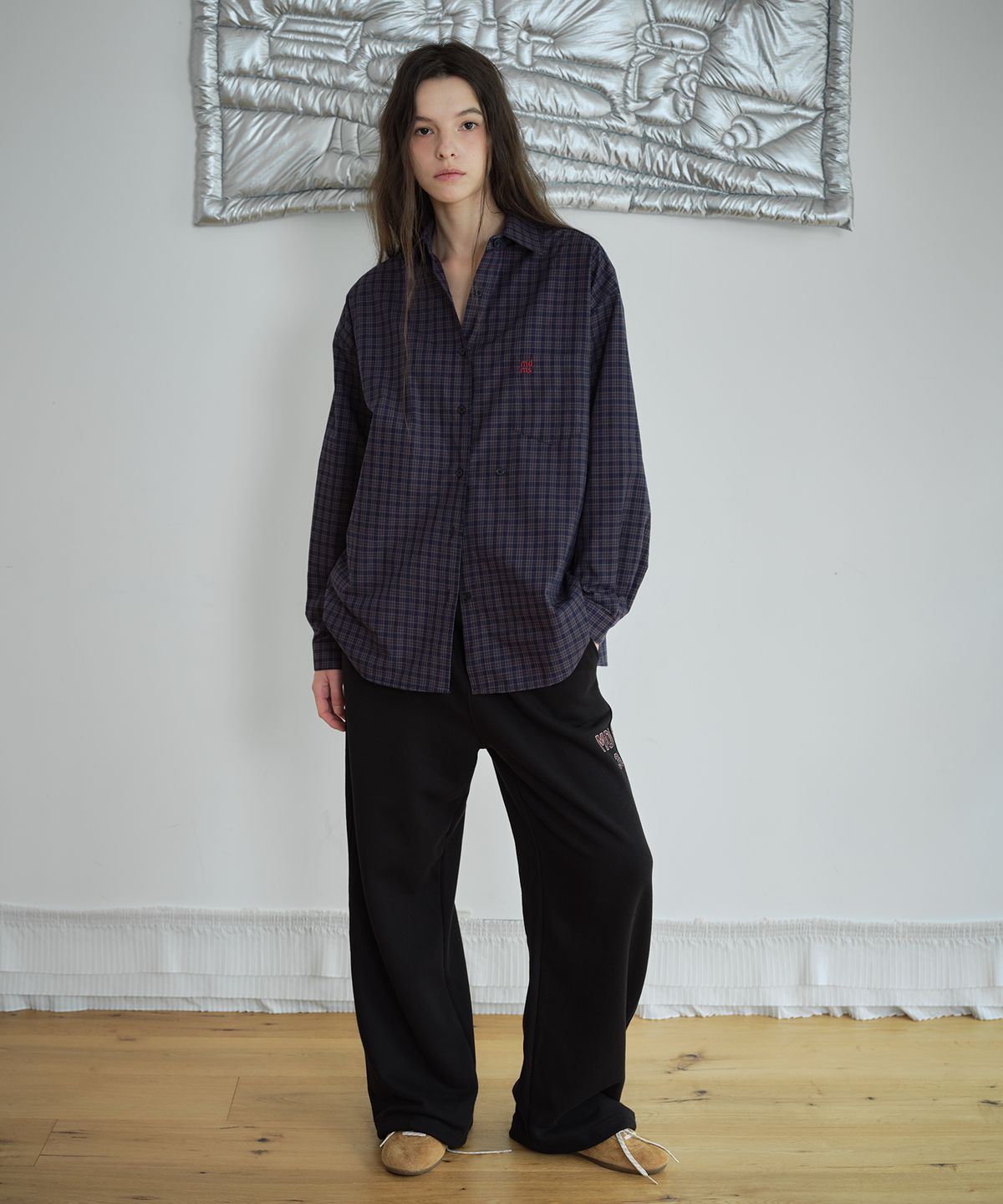 무드무스(MOODMOOSE) SCASI PANT BLACK [MMFA1PT34BK]