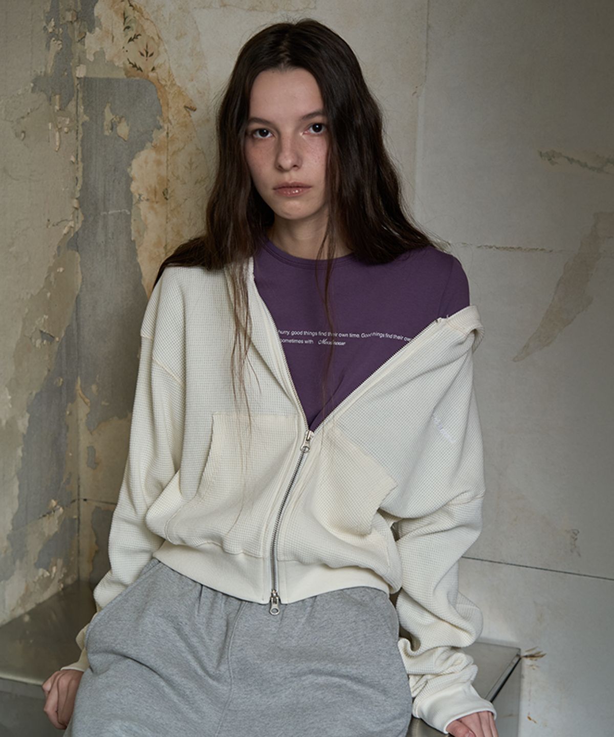 무드무스(MOODMOOSE) BRANDY T PURPLE [MMFA1TS26PP]