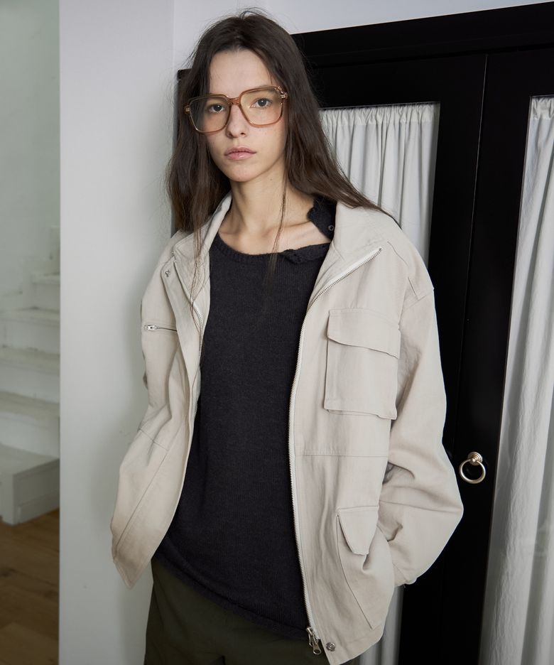 BOAT JACKET CREAM BEIGE [MMFA1JK05BE]