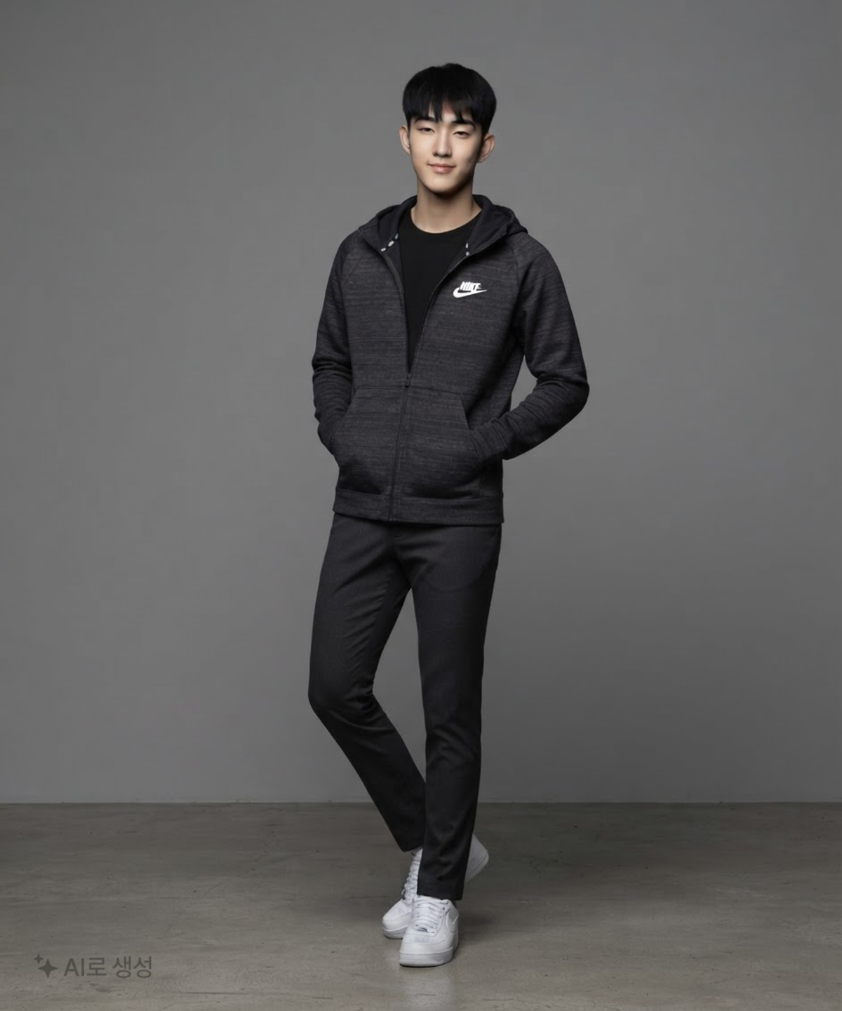 나이키(NIKE) 후드 집업 XL