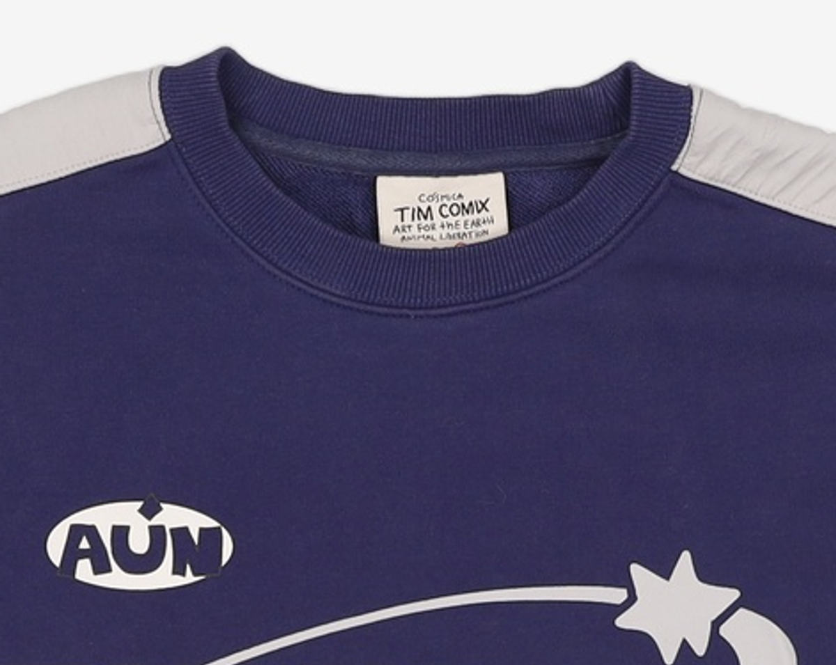 팀코믹스(TIMCOMIX) STAR SPORTY CREWNECK NAVY S