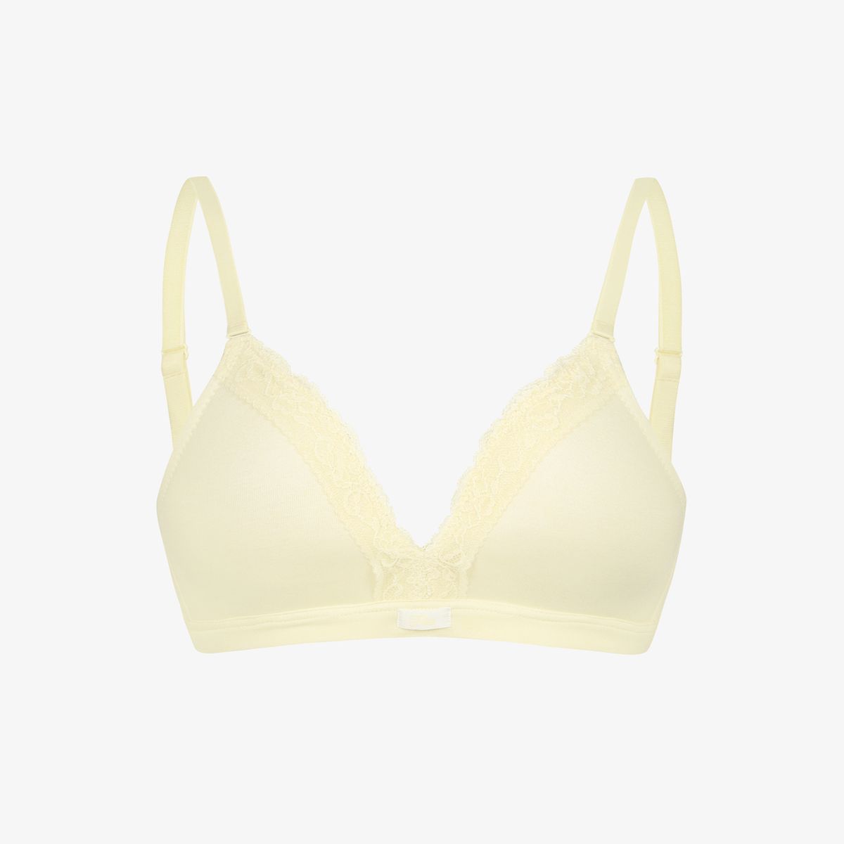 휠라언더웨어(FILA UNDERWEAR) 러버스 노와이어 브라 Lemon Color