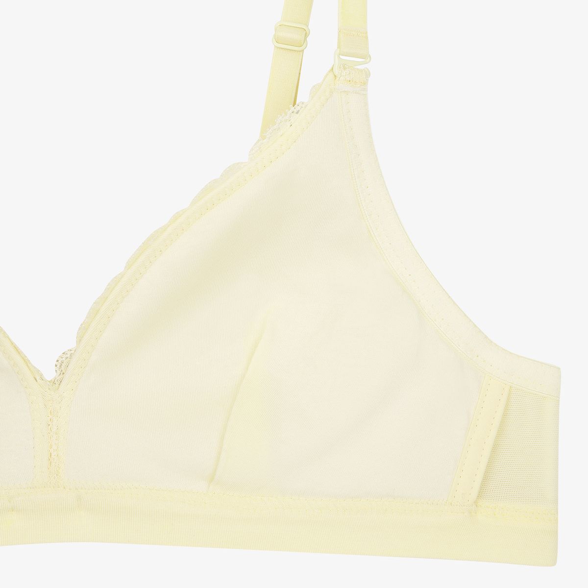 휠라언더웨어(FILA UNDERWEAR) 러버스 노와이어 브라 Lemon Color