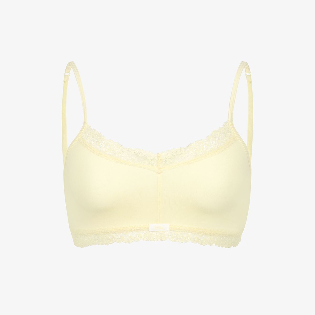 휠라언더웨어(FILA UNDERWEAR) 러버스 스쿱넥 브라 Lemon Color