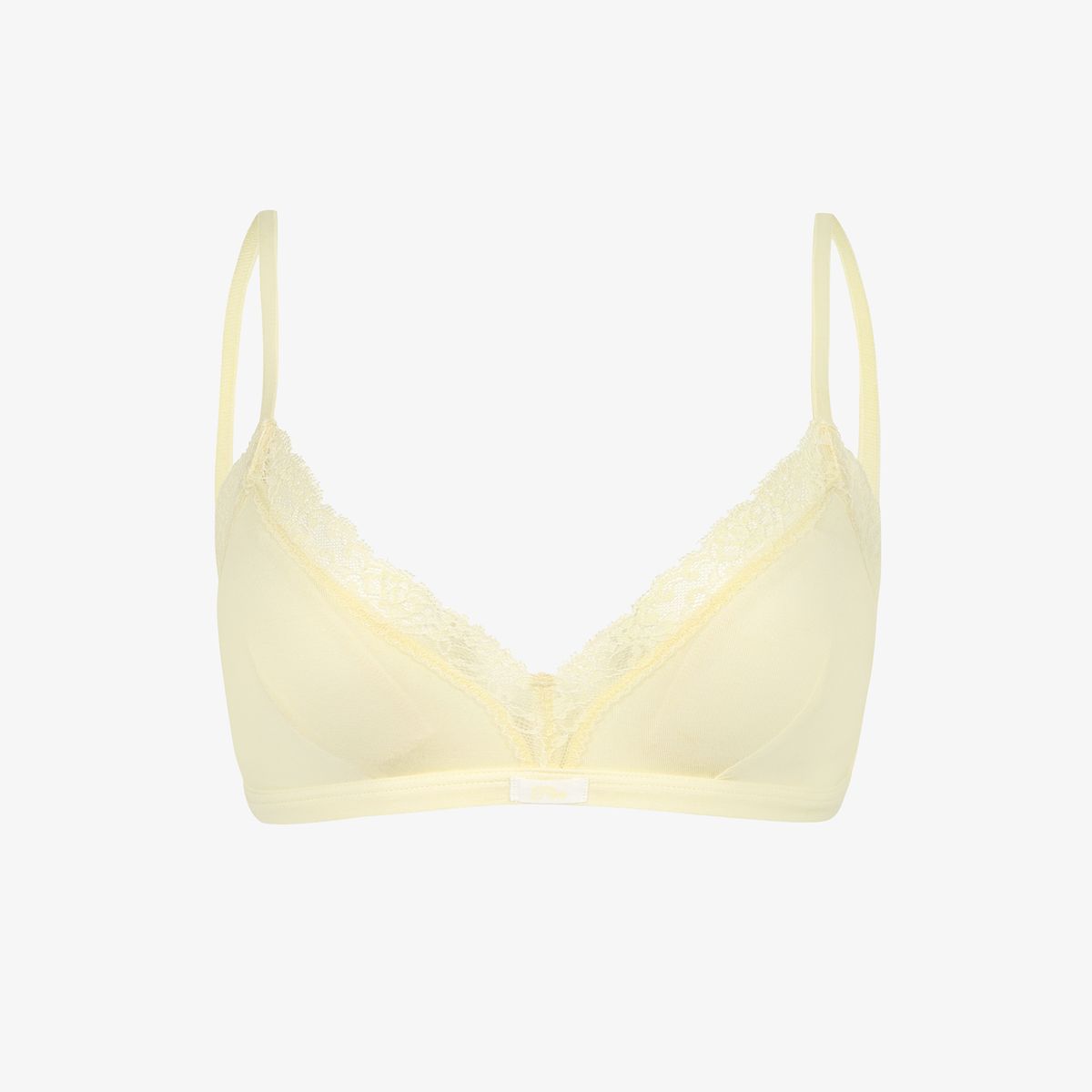 휠라언더웨어(FILA UNDERWEAR) 러버스 트라이앵글 브라 Lemon Color