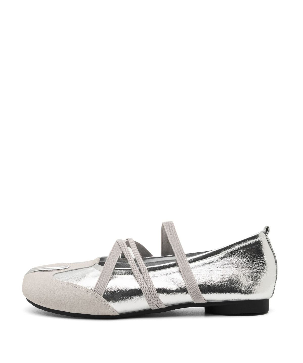 스퍼(SPUR) Multistrap crossover ballet flats 스트랩 타비 플랫 슈즈 2cm - WA9004 (4color)