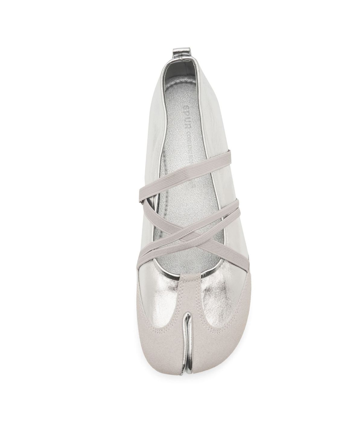 스퍼(SPUR) Multistrap crossover ballet flats 스트랩 타비 플랫 슈즈 2cm - WA9004 (4color)