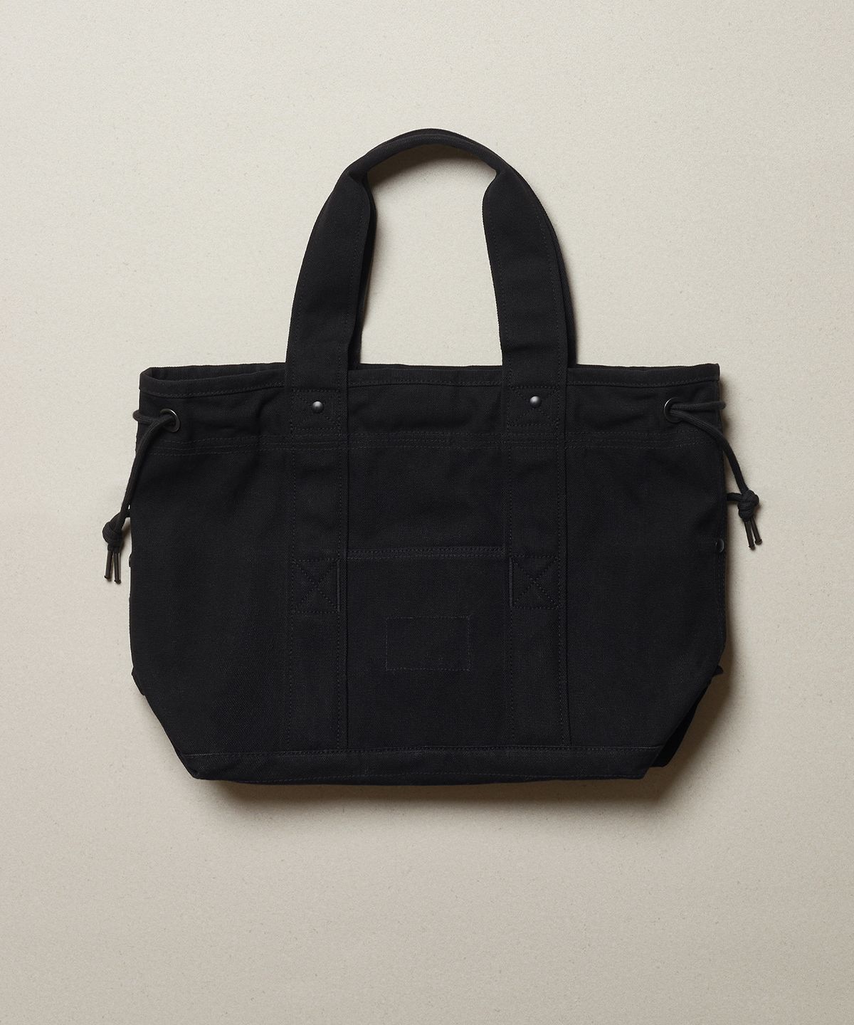 에스파이(ESFAI) UTILITY STRING TOTE BAG (BLACK)