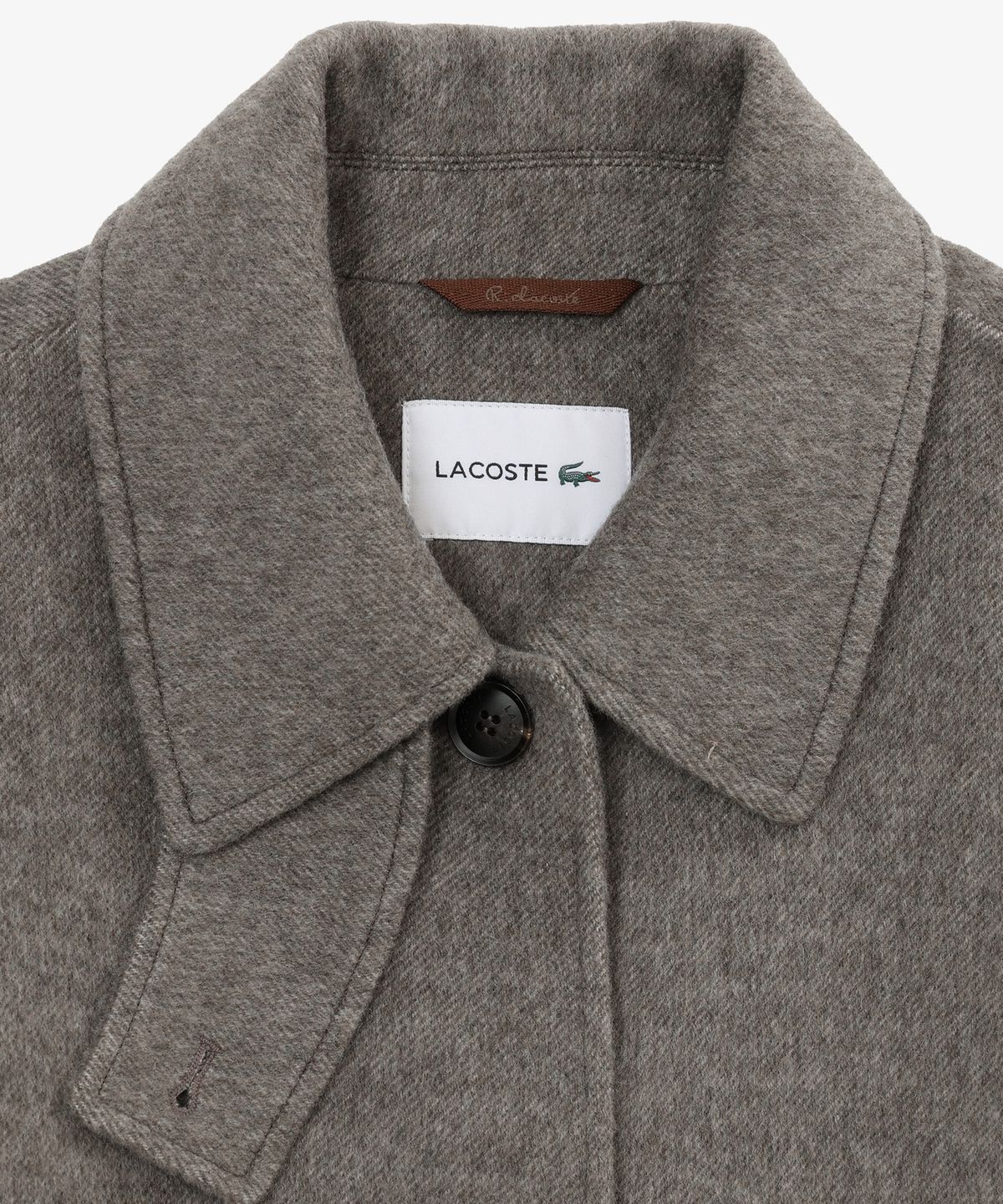 라코스테(LACOSTE) 여성 롱기장 발마칸 핸드메이드 코트 BF607E-56N SIX
