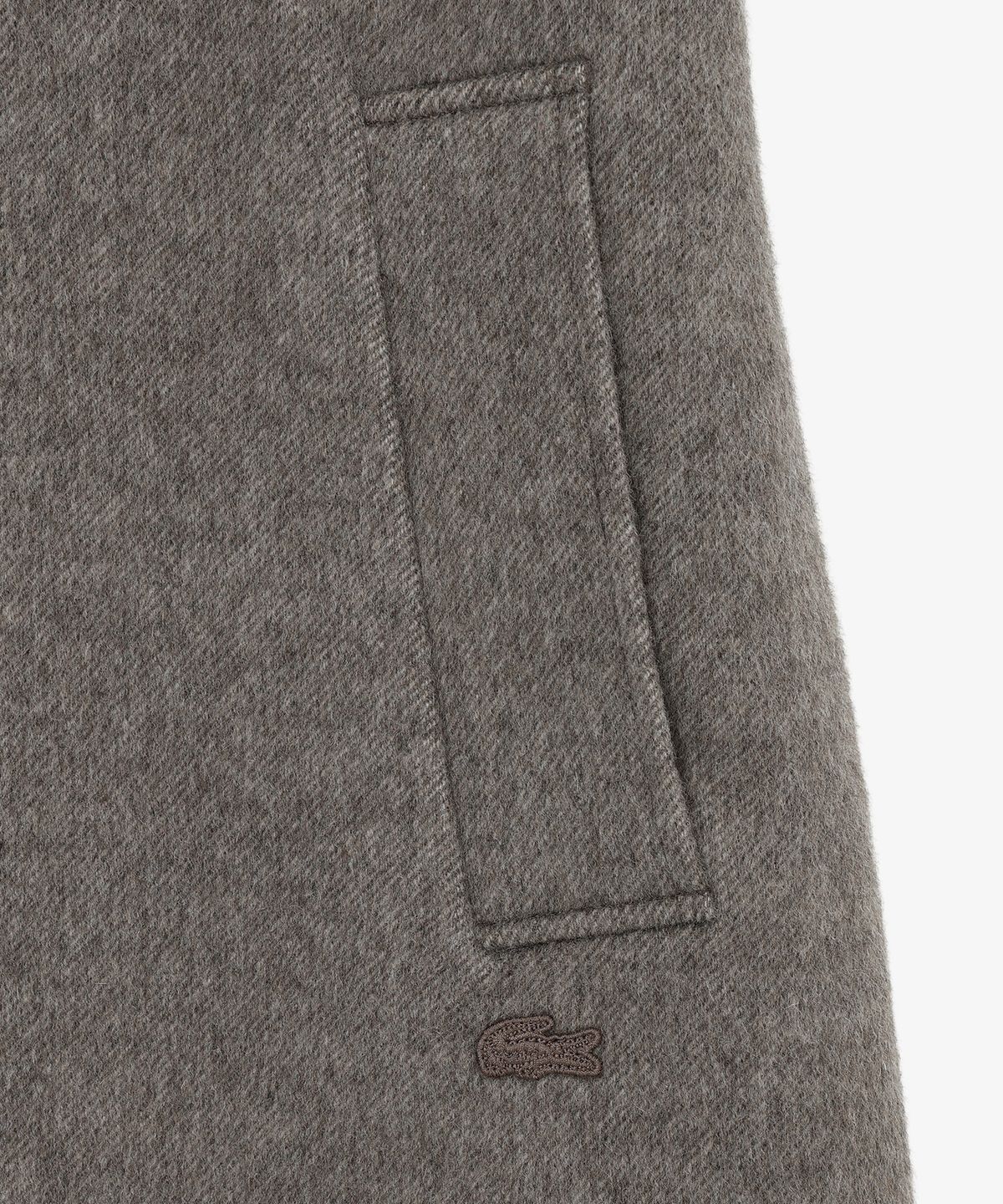 라코스테(LACOSTE) 여성 롱기장 발마칸 핸드메이드 코트 BF607E-56N SIX