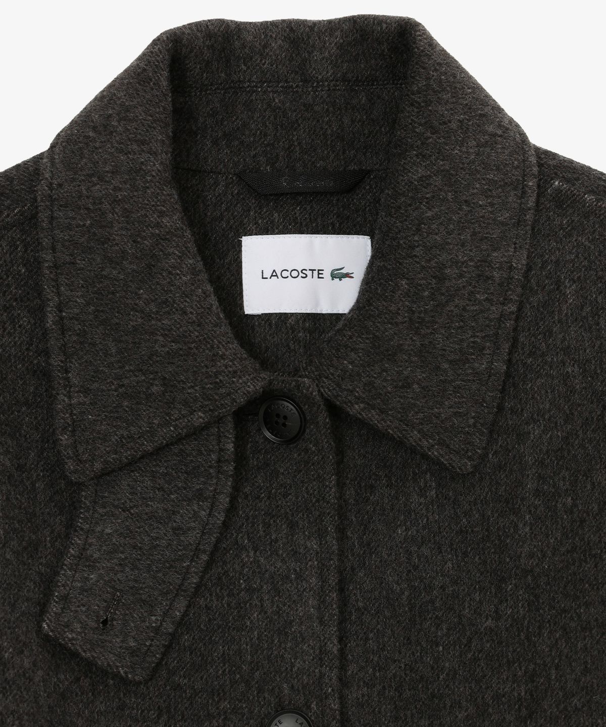 라코스테(LACOSTE) 여성 롱기장 발마칸 핸드메이드 코트 BF607E-56N 050