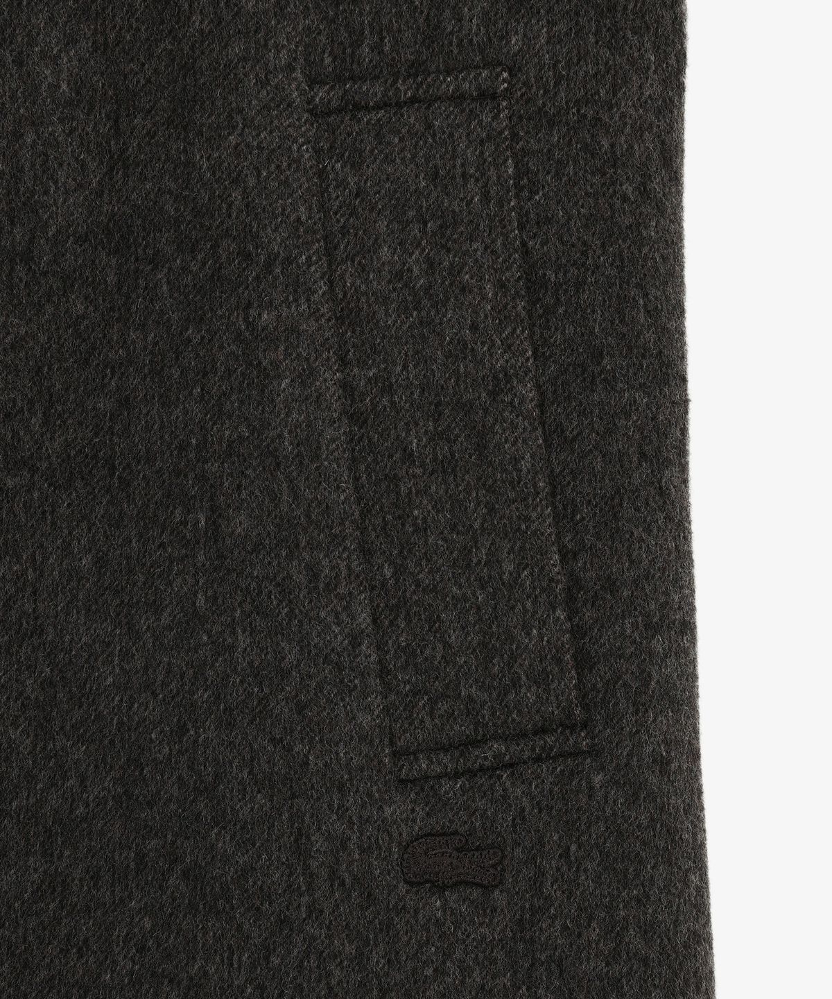 라코스테(LACOSTE) 여성 롱기장 발마칸 핸드메이드 코트 BF607E-56N 050