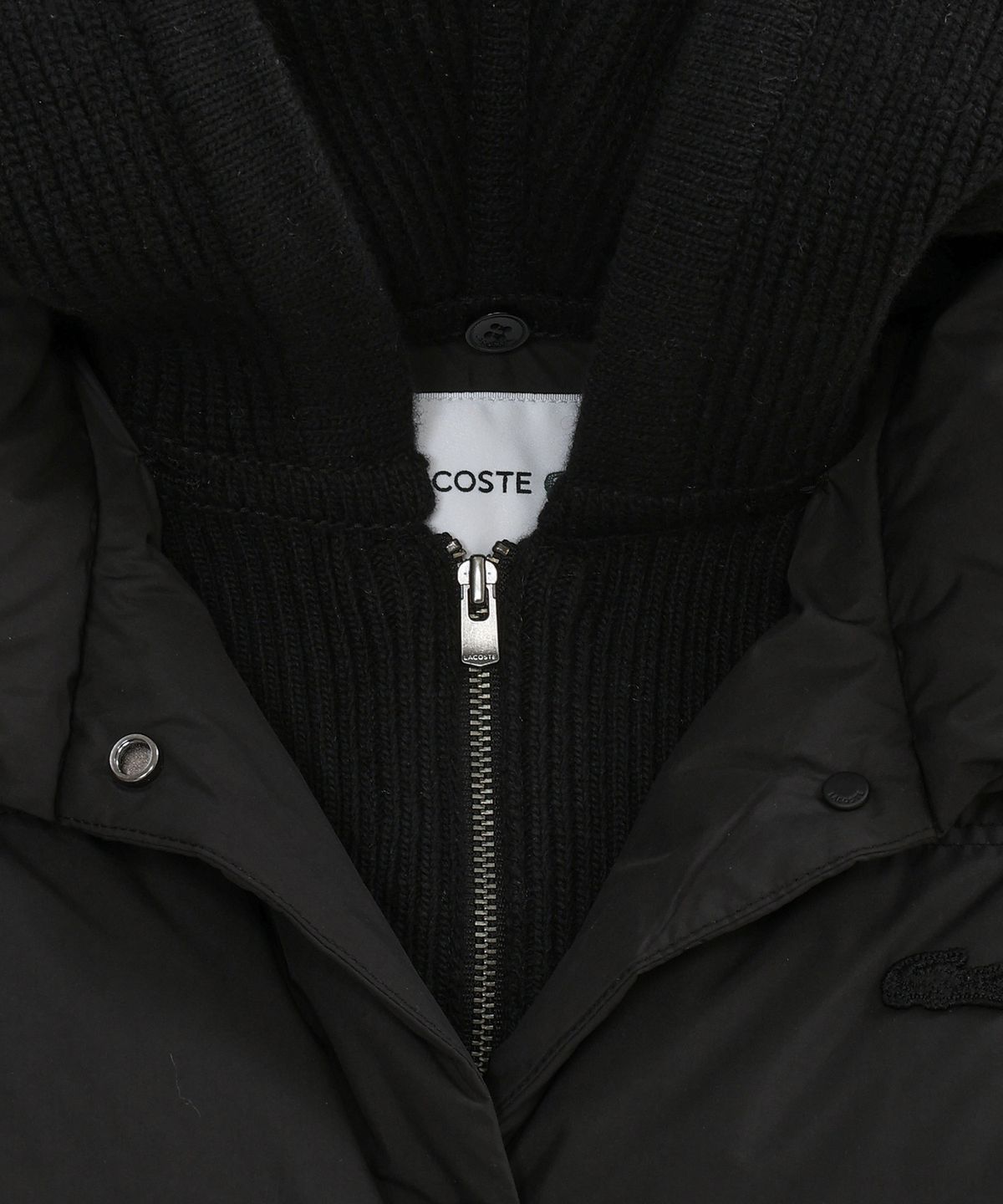 라코스테(LACOSTE) 여성 웜스 스웨터 후드 구스 다운 BF663E-56N 031
