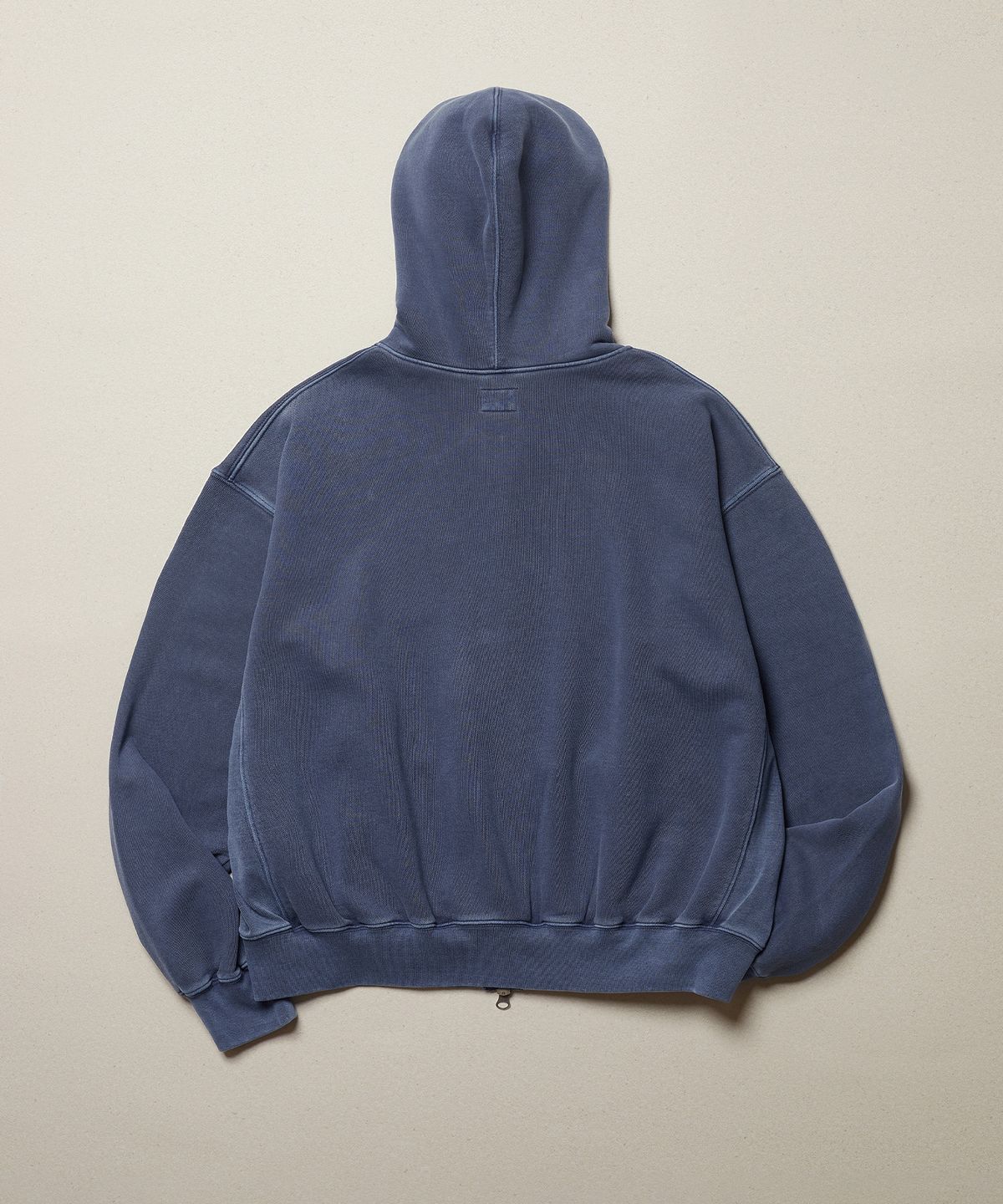 에스파이(ESFAI) VINTAGE SEPARATE PKT ZIP HOODIE (WASHED NAVY)