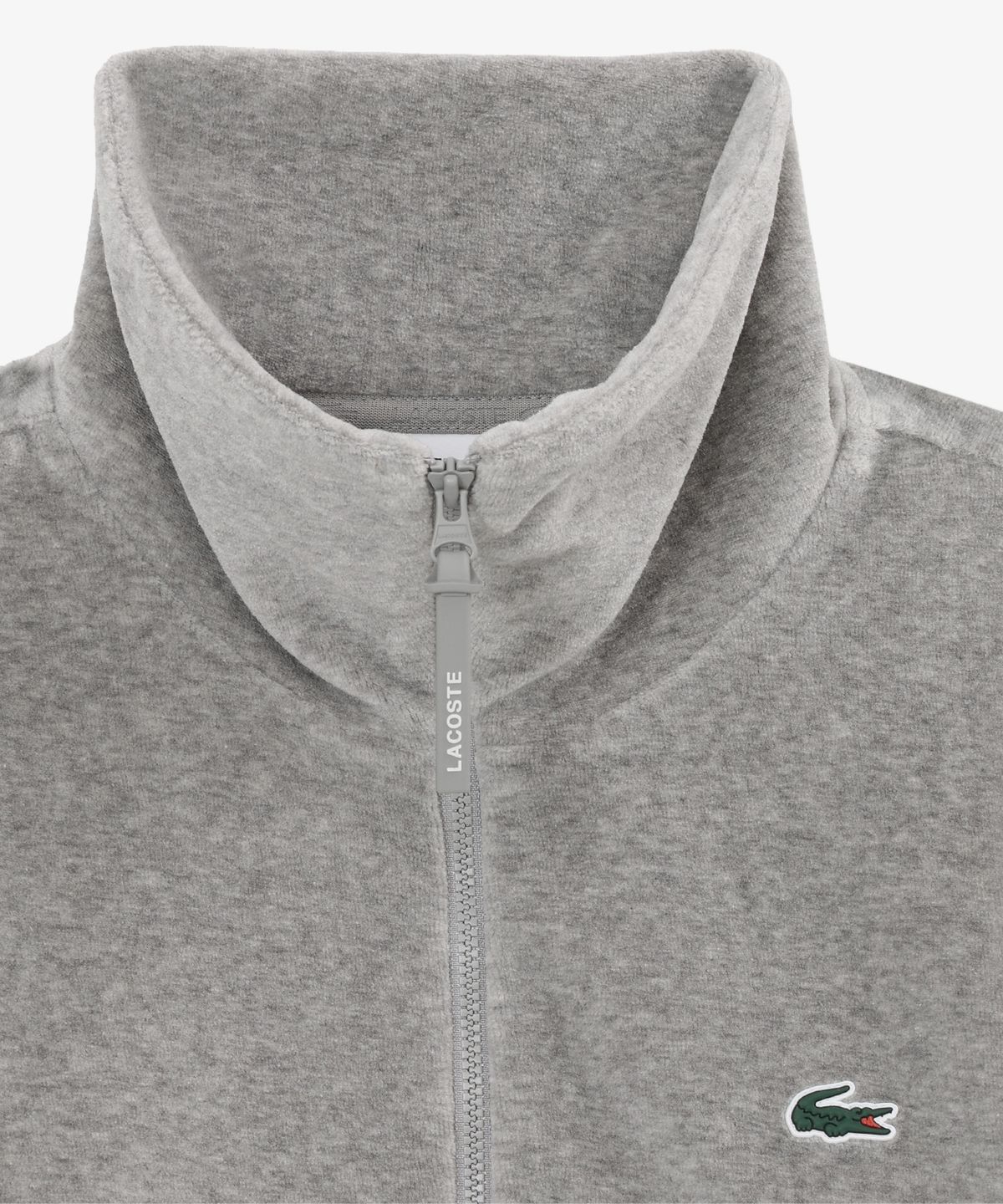 라코스테(LACOSTE) 여성 벨루어 풀집업 스웻셔츠 SF961E-56N CCA