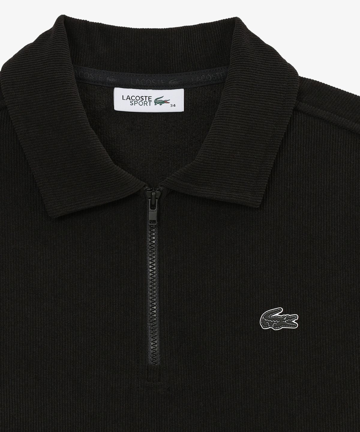 라코스테(LACOSTE) 여성 코듀로이 반집업 스웻셔츠 SF709E-56N 031